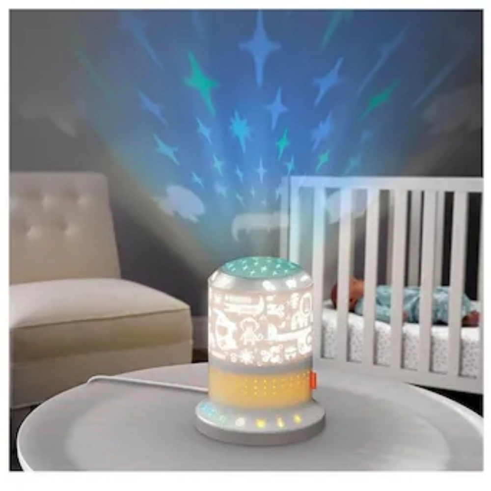 Fisher Price Deluxe Soother Baby Sound Machine with Music & Light Projection - Picture 13 of 15